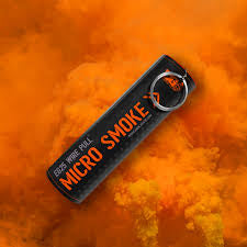 EG25 WIRE-PULL MICRO SMOKE GRENADE - ORANGE