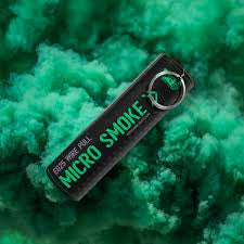 EG25 WIRE-PULL MICRO SMOKE GRENADE - GREEN