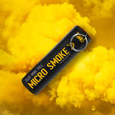 EG25 WIRE-PULL MICRO SMOKE GRENADE - YELLOW