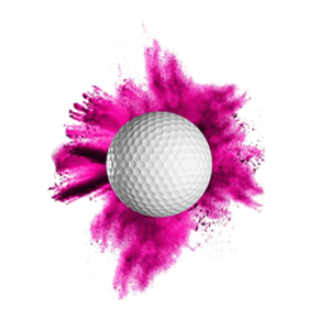 GENDER REVEAL GOLF BALL – PINK (2 PCS)